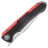 Нож Maxace Kestrel cталь M390 рукоять Black G10/Red Aluminium