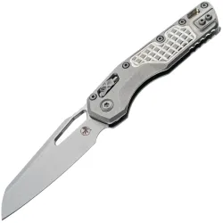 Нож Microtech Marfione Select MSI Ram-Lock stonewash сталь M390MK рукоять Stonewash Frag Titanium