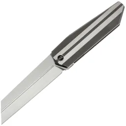 Нож WE Knife Collinear satin сталь M390 рукоять Gray Ti/Satin Endcap (WE22034D-2)