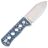 Нож QSP Canary сталь Brass Copper Damascus рукоять Black-White-Blue CF (QS141-G)
