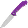 Нож Daggerr Wocket DL stonewash сталь 8Cr14MoV рукоять Purple FRN