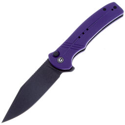 Нож CIVIVI Cogent Blackwash сталь 14C28N рукоять Purple G10 (C20038D-2)