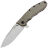 Нож ZT 0562MIC Hinderer Slicer сталь MagnaCut рукоять Ti/Canvas Micarta