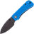 Нож CIVIVI Baby Banter blackwash сталь Nitro-V рукоять Blue G10 (C19068S-3)