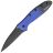 Нож Kershaw Leek black сталь MagnaCut рукоять Blue/Black Gradient Aluminium (1660GBLUBLK)