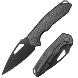 Нож KB Knives Coeus DLC сталь M390 рукоять DLC Titanium