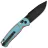 Нож CJRB Shale PVD сталь AR-RPM9 рукоять Blue/Orange G10 (J1943-BBO)
