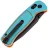 Нож CJRB Shale PVD сталь AR-RPM9 рукоять Blue/Orange G10 (J1943-BBO)