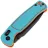 Нож CJRB Shale PVD сталь AR-RPM9 рукоять Blue/Orange G10 (J1943-BBO)