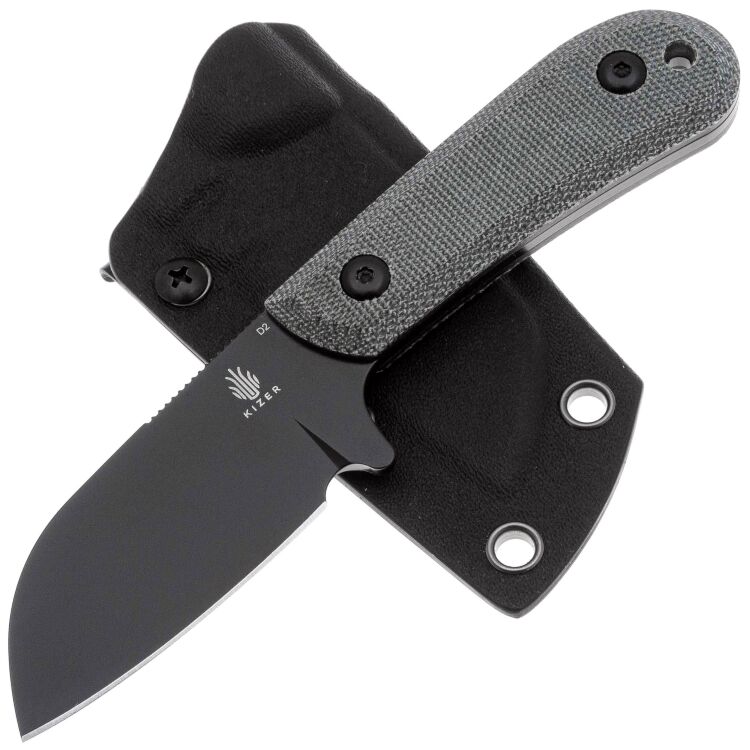 Нож Kizer Deckhand black сталь D2 рукоять Micarta