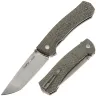 Нож Viper Safe stonewash сталь M390 рукоять Green canvas micarta (V6016CG3D)