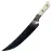 Нож кухонный Microtech 10" Butcher knife сталь San Mai M390 Damascus рукоять Bronze Ti/Ivory G10