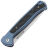 Нож Lion Steel Skinny stonewash сталь MagnaCut рукоять Blue Titanium/Carbon Fiber (SK01 BL)