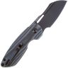 Нож Kizer October Black сталь CPM-20CV рукоять Black/Grey Micarta