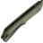 Нож Real Steel Luna Phantom Flipper Liner Lock blackwash сталь D2 рукоять Green G10 (7007GB)