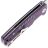 Нож Ganzo G769-PL cталь D2 рукоять Purple G10