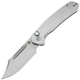 Нож CJRB Pyrite Bowie stonewash сталь AR-RPM9 рукоять Steel (J1942-ST)