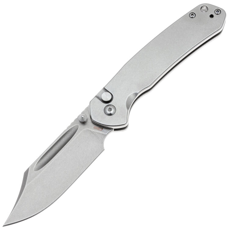 Нож CJRB Pyrite Bowie stonewash сталь AR-RPM9 рукоять Steel (J1942-ST)