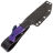Нож 7 Ножей Нессмук Гибрид конвекс сталь AUS-10co рукоять Violet G10