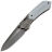 Нож Remette Meteor DLC сталь M390 рукоять DLC Ti/Silver Twill CF (RTPT-BD)