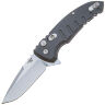 Нож Hogue X1-MicroFlip сталь CPM-154 рукоять Gray Aluminium (24172)