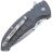 Нож Hogue X1-MicroFlip сталь CPM-154 рукоять Gray Aluminium (24172)