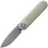 Нож Vosteed Corgi-V 295 stonewash сталь S35VN рукоять Pale Green Aluminum