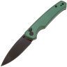 Нож CIVIVI Altus blackwash сталь Nitro-V рукоять Green Aluminium (C20076-5)