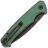 Нож CIVIVI Altus blackwash сталь Nitro-V рукоять Green Aluminium (C20076-5)