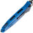 Нож Microtech SOCOM Elite T/E black сталь M390 рукоять Blue Aluminium (161-1BL)