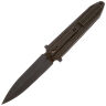 Нож WE Knife Diatomic Etching Pattern blackwash сталь CPM-20CV рукоять Etching Pattern blackwash Ti