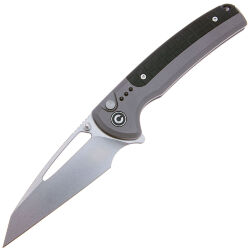 Нож CIVIVI Sentinel Strike stonewash сталь K110 рукоять Gray Aluminium/Black FRN (C22025B-2)