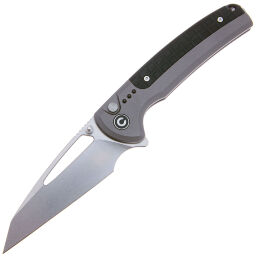 Нож CIVIVI Sentinel Strike stonewash сталь K110 рукоять Gray Aluminium/Black FRN (C22025B-2)