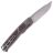 Нож Rike Knife Aragil сталь M390 рукоять Dark Gray Ti/Carbon Fiber