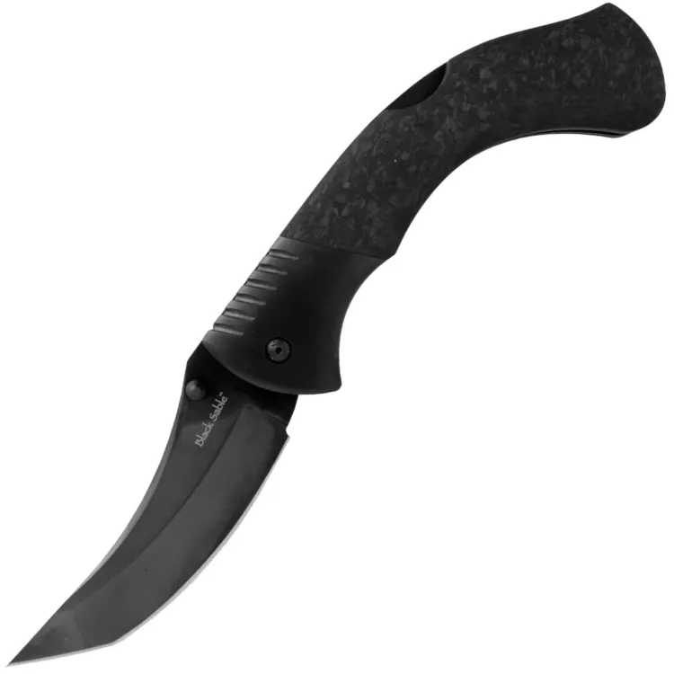 Нож Cold Steel Black Sable PVD сталь CTS-XHP рукоять Carbon Fiber (FL-42BS)