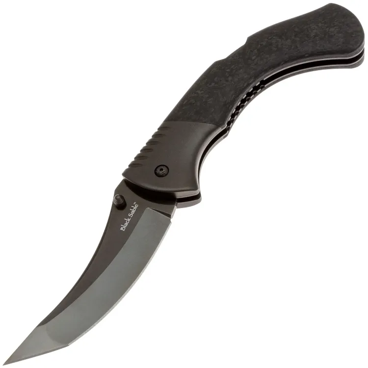 Нож Cold Steel Black Sable PVD сталь CTS-XHP рукоять Carbon Fiber (FL-42BS)