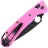 Нож Daggerr Sting Slim X-Lock PVD сталь VG-10 рукоять Pink G10