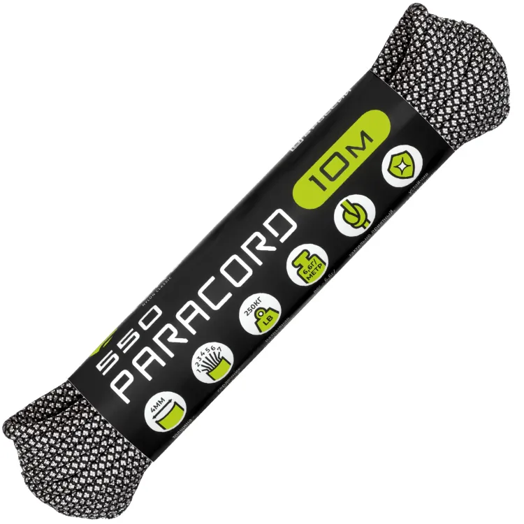 Паракорд CORD 550 White snake 10м