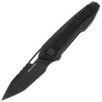 Нож Real Steel Bullet black сталь S35VN рукоять Black Ti/Black G10 (5221B)