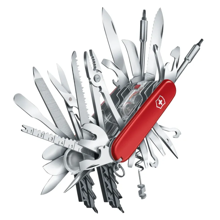 Нож многофункц. Victorinox Swiss Champ XXL Red 91мм (1.6795.XXL)