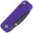 Нож CIVIVI Baby Banter blackwash сталь Nitro-V рукоять Purple G10 (C19068S-4)
