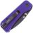 Нож CIVIVI Baby Banter blackwash сталь Nitro-V рукоять Purple G10 (C19068S-4)