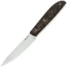 Нож кухонный MOYO Геликон Овощной 95 сталь M390 рукоять Copper Foil Carbon Fiber