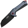 Нож CJRB Tigris PVD сталь AR-RPM9 рукоять Grey/Black G10 (J1919-BU)