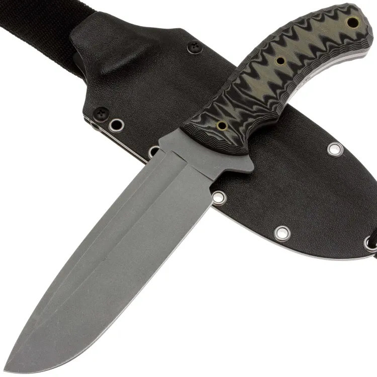Нож Волчий Век Команданте сталь PGK WA рукоять Black/Tan G10