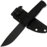 Нож HOT Knife Hoot black сталь D2 рукоять Black G10