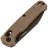 Нож Kershaw Bel Air dark bronze сталь Cru-Wear рукоять Micarta (6105MC)