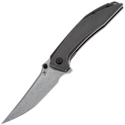 Нож Kansept Baku сталь Damascus рукоять Blackwash Titanium