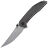 Нож Kansept Baku сталь Damascus рукоять Blackwash Titanium