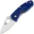 Нож Spyderco Ambitious LTW сталь S35VN рукоять Blue FRN (C148PBL)
